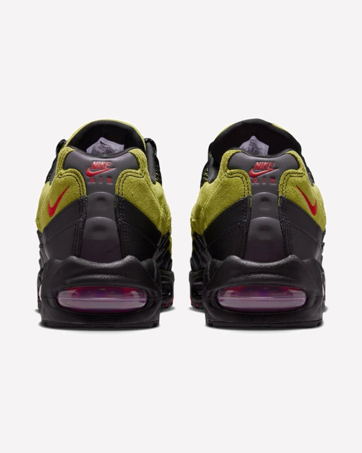 Nike Air Max 95 Big Bubble Aya Brown Atomic Green — vista superior