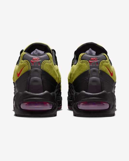 Nike Air Max 95 Big Bubble Aya Brown Atomic Green — vista superior