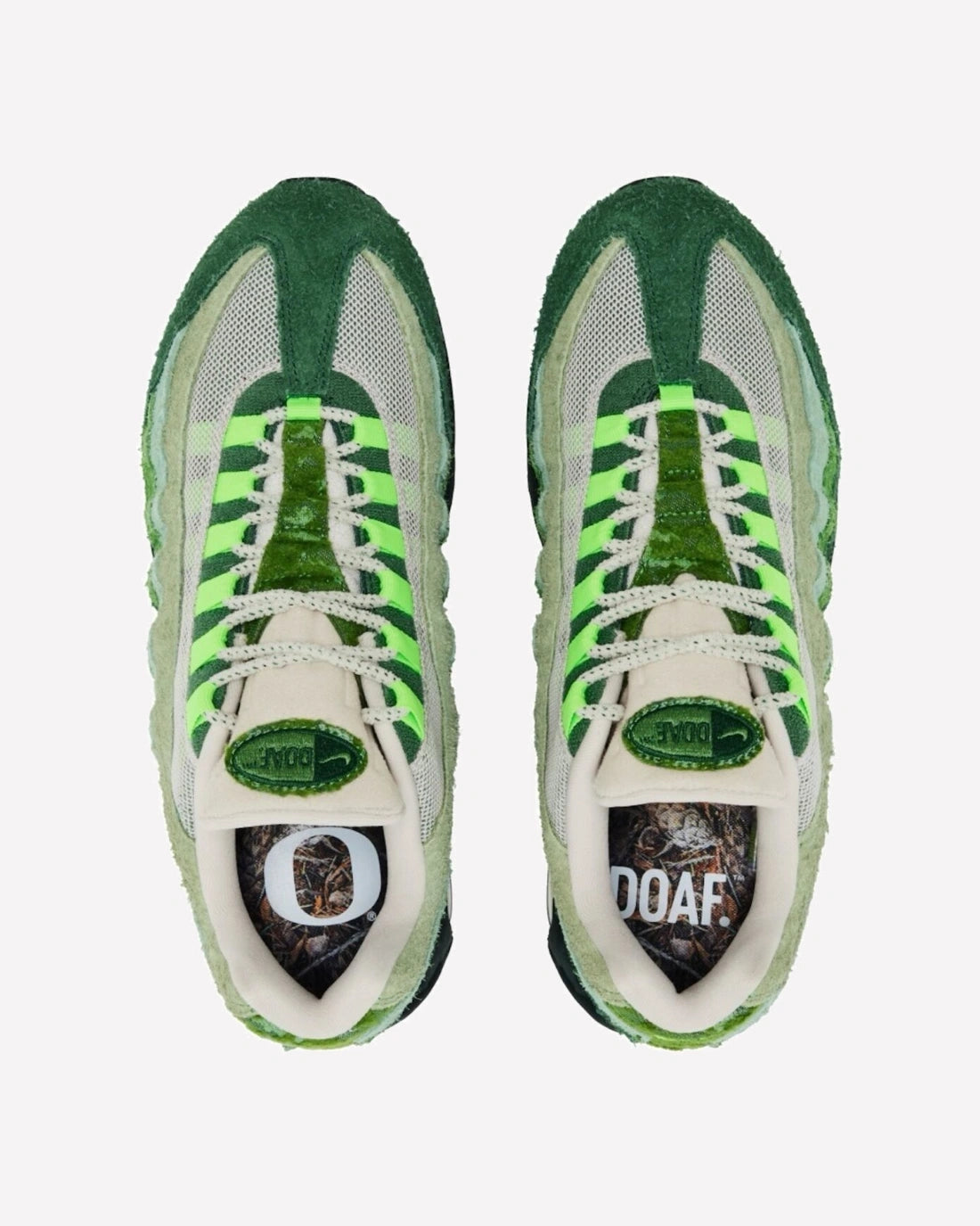 Nike Air Max 95 Big Bubble Ducks of a Feather Oregon Ducks The Woods