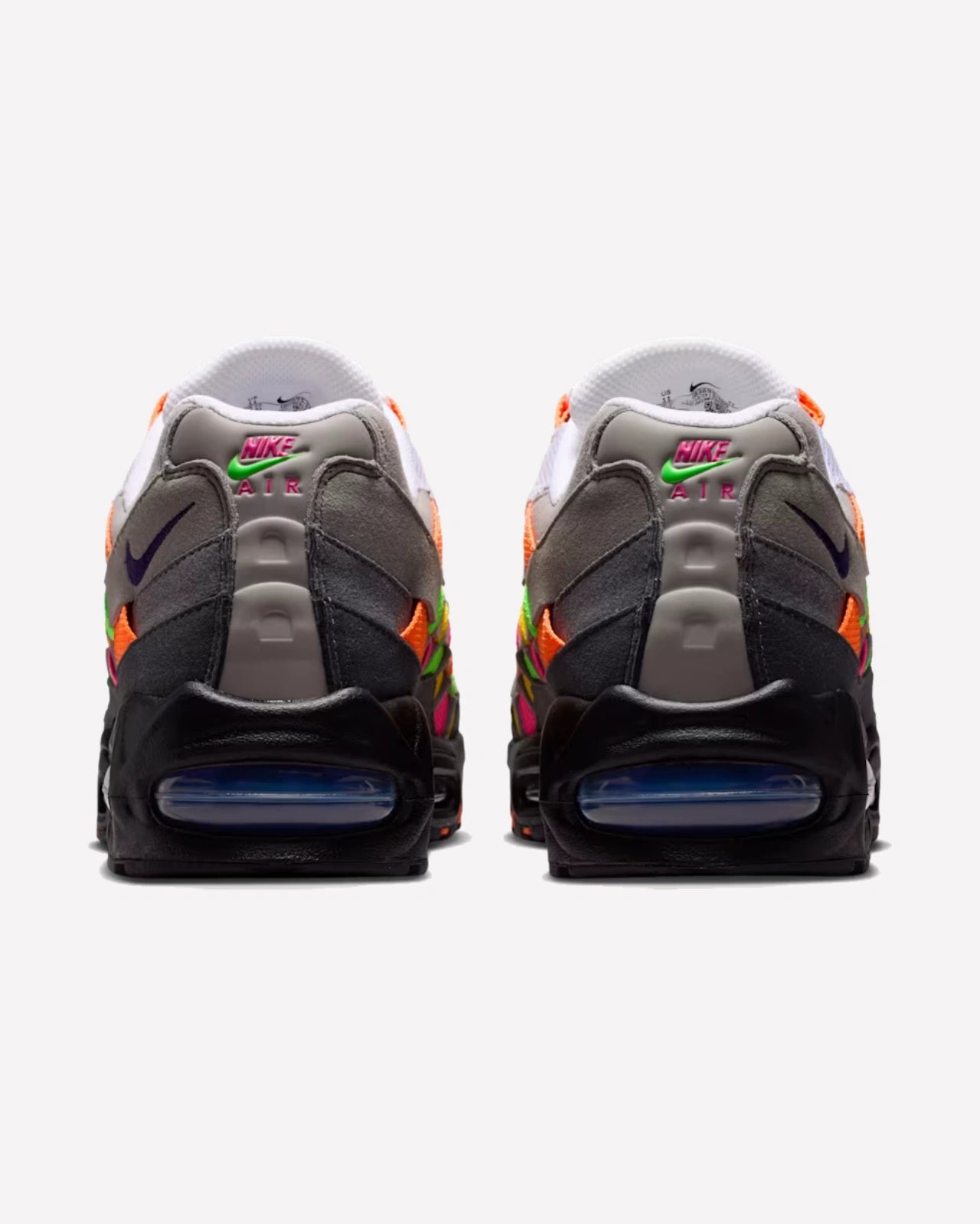 Nike Air Max 95 Big Bubble Woven Multi — detalle del tejido