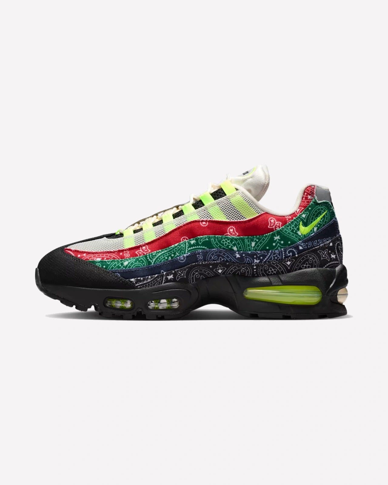 Nike Air Max 95 OG Big Bubble Neon Paisley Bandana