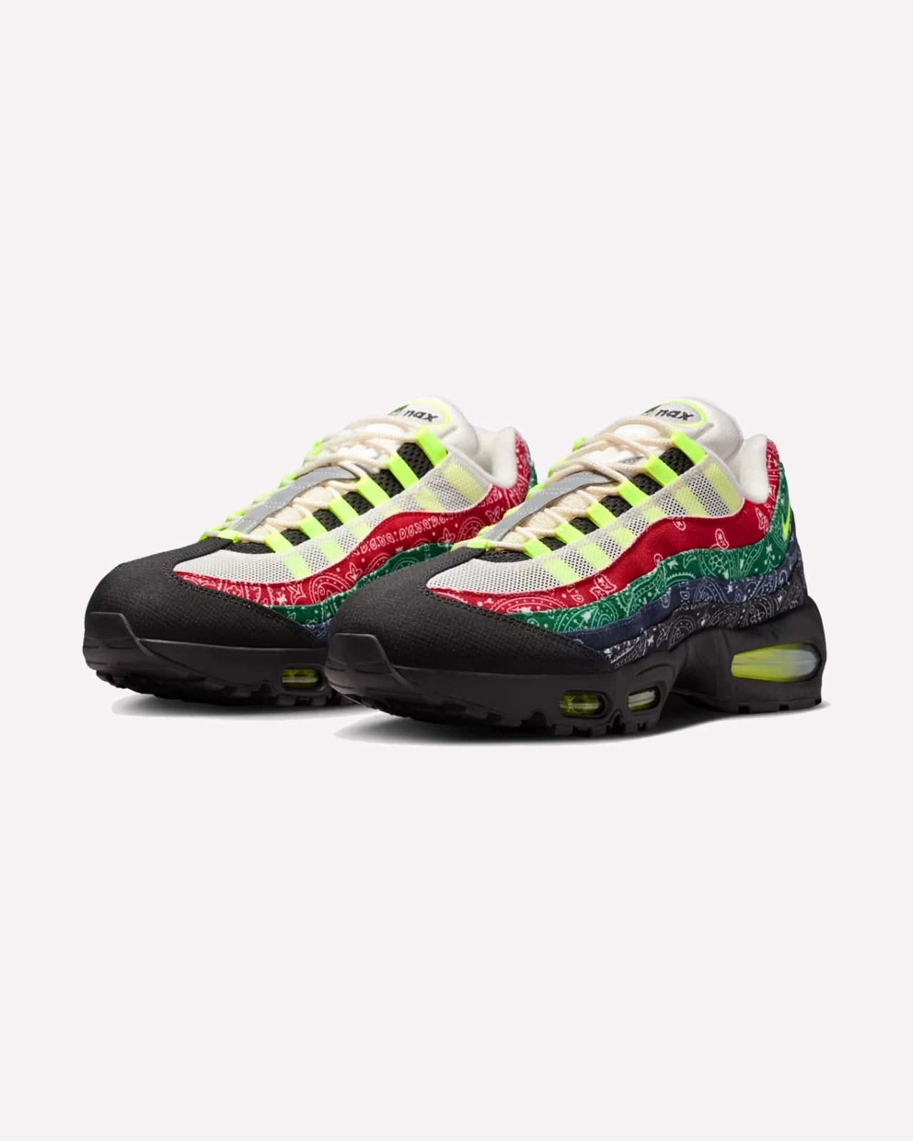 Nike Air Max 95 OG Big Bubble Neon Paisley Bandana