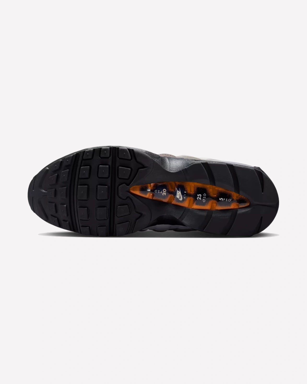 Nike Air Max 95 Premium Greedy (2026) — vista de la suela