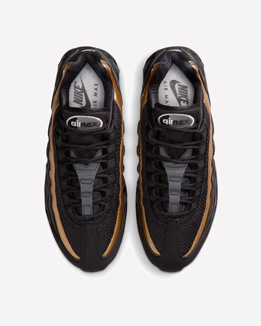 Nike Air Max 95 SE Big Bubble Black Metallic Gold