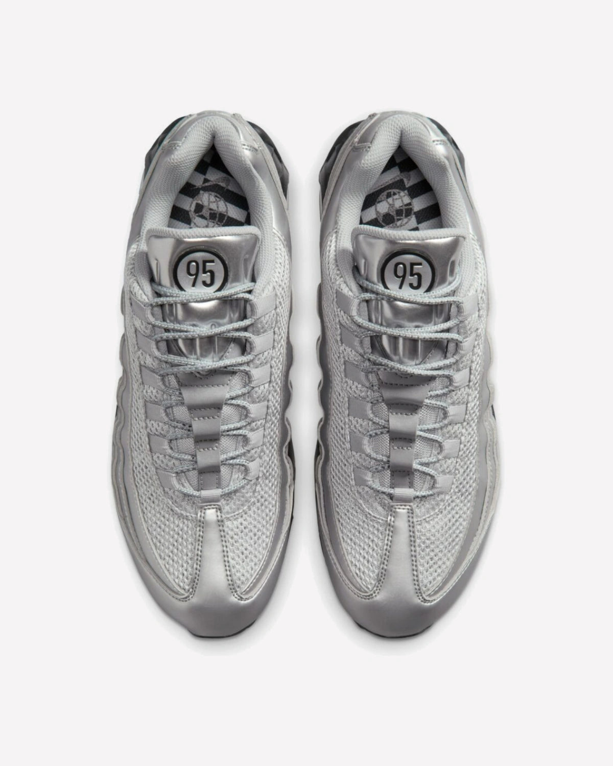 Nike Air Max 95 SE Big Bubble Total 90 Metallic Silver