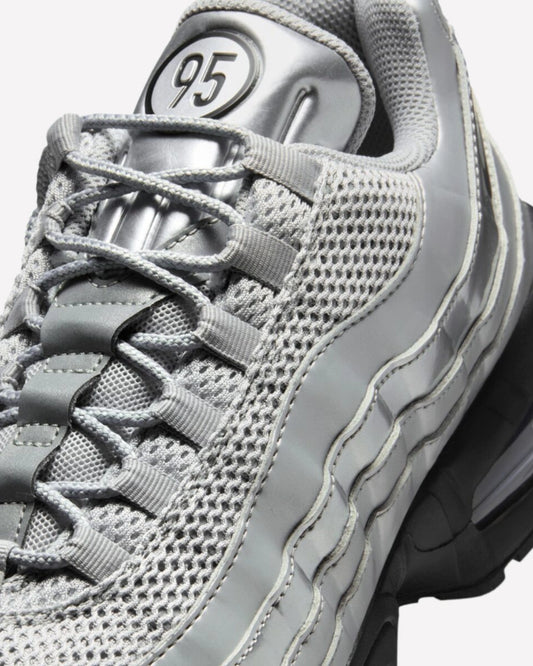 Nike Air Max 95 SE Big Bubble Total 90 Metallic Silver