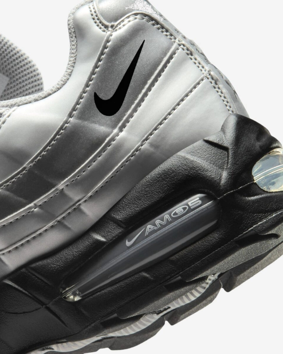 Nike Air Max 95 SE Big Bubble Total 90 Metallic Silver