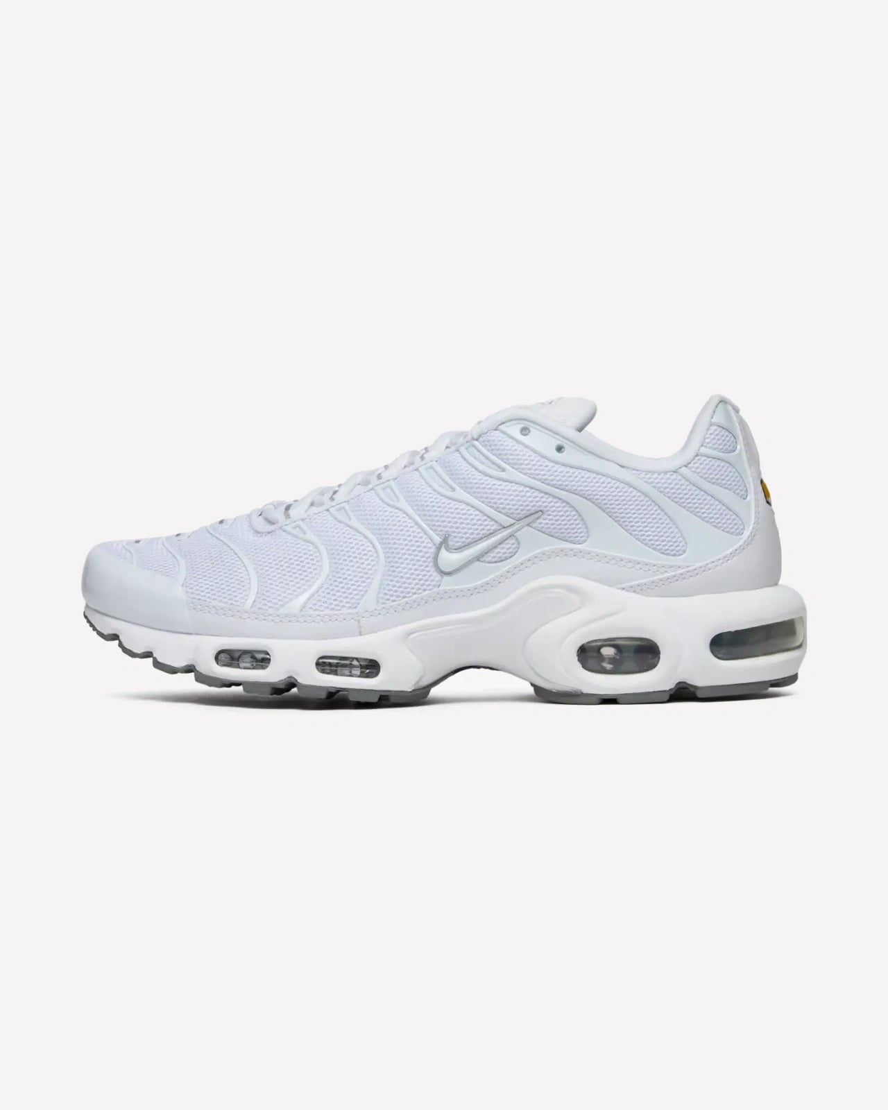 Nike Air Max Plus White — vista lateral