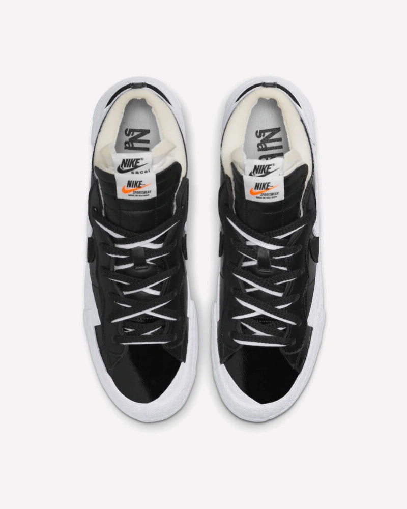 Nike Blazer Low Sacai Black Patent Leather
