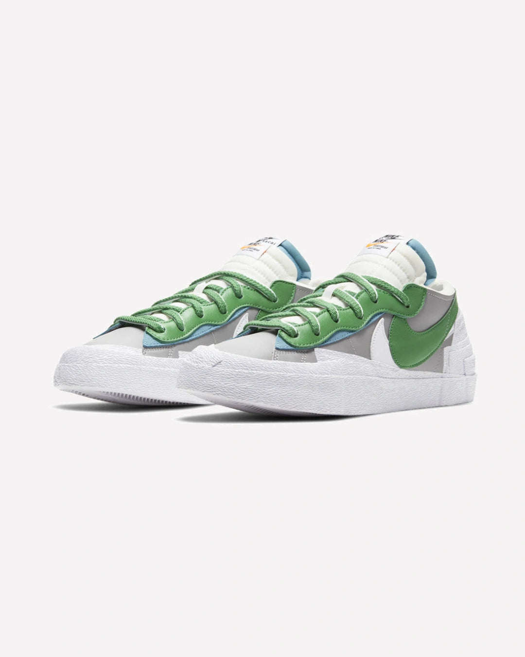 Nike Blazer Low sacai Medium Grey Classic Green