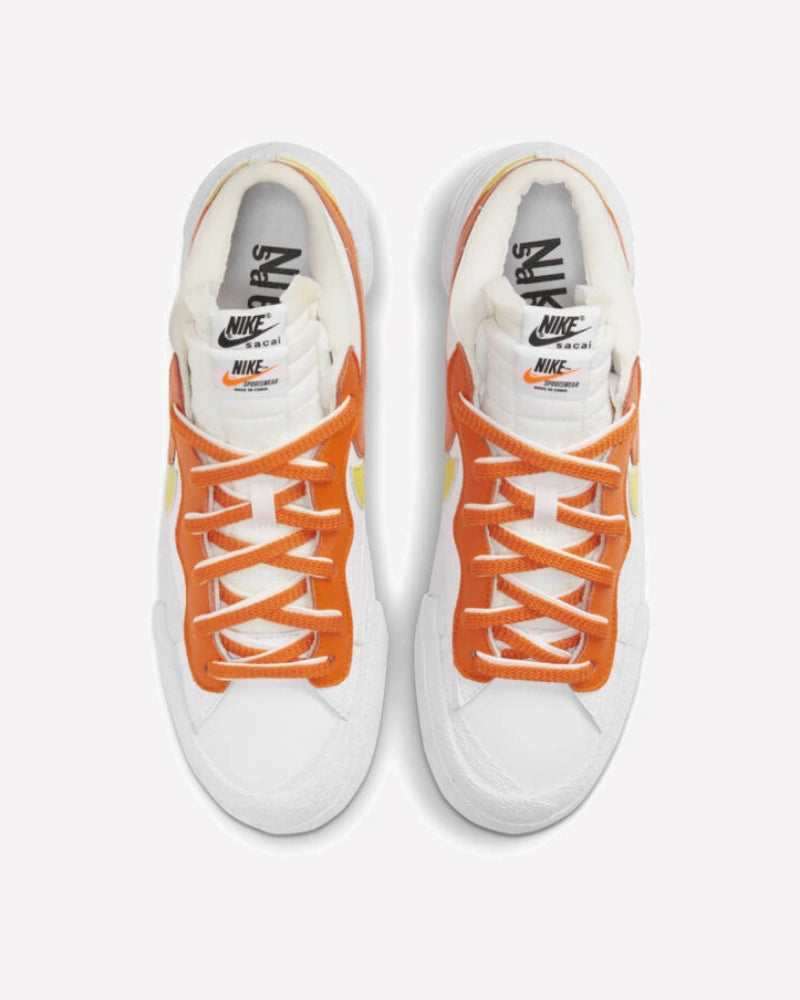 Nike Blazer Low sacai White Magma Orange