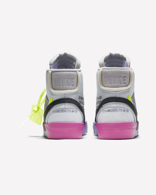Nike Blazer Mid Off-White Wolf Grey Serena Queen