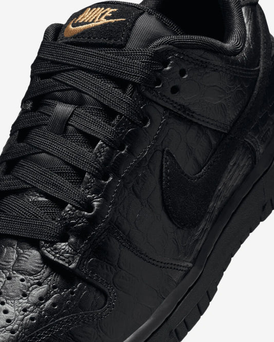 Nike Dunk Low Crocodile Black (Women's)