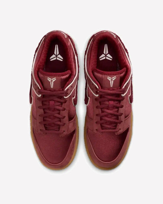 Nike Dunk Low Protro Kobe Bryant Lower Merion Away — vista superior