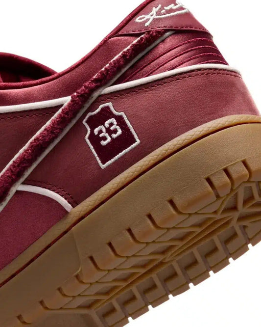 Nike Dunk Low Protro Kobe Bryant Lower Merion Away — vista de la suela
