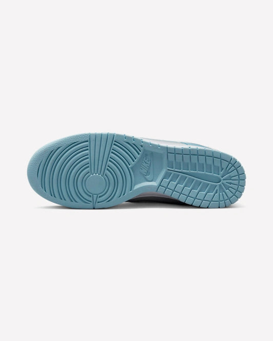 Nike Dunk Low Retro Fleece Swoosh Worn Blue