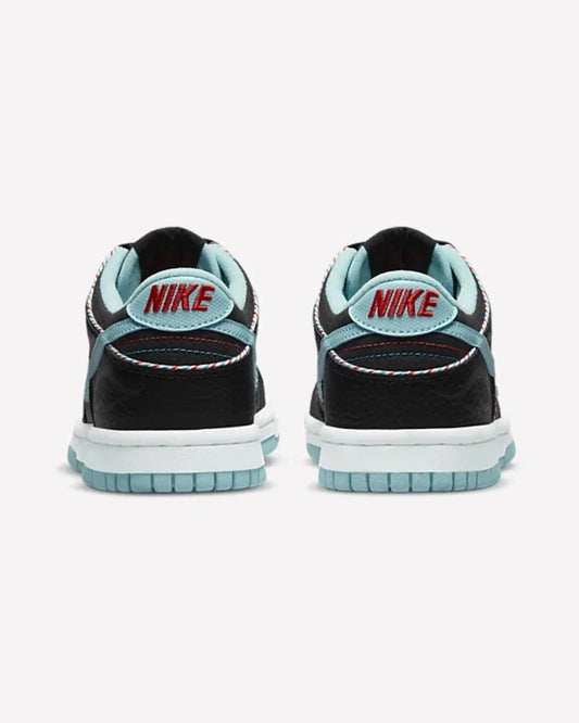 Nike Dunk Low SE Barber Shop Black (GS)