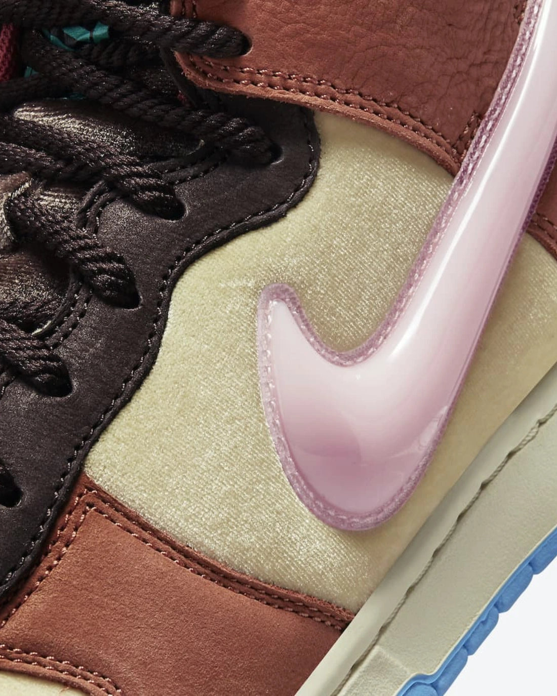 Nike Dunk Mid Social Status Free Lunch Chocolate Milk