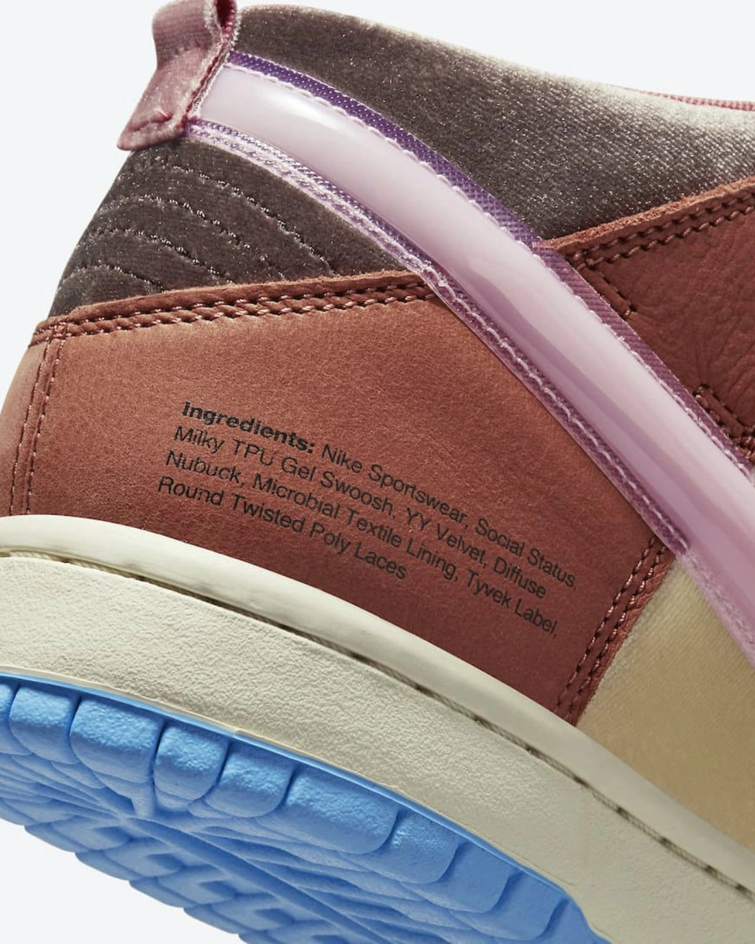 Nike Dunk Mid Social Status Free Lunch Chocolate Milk