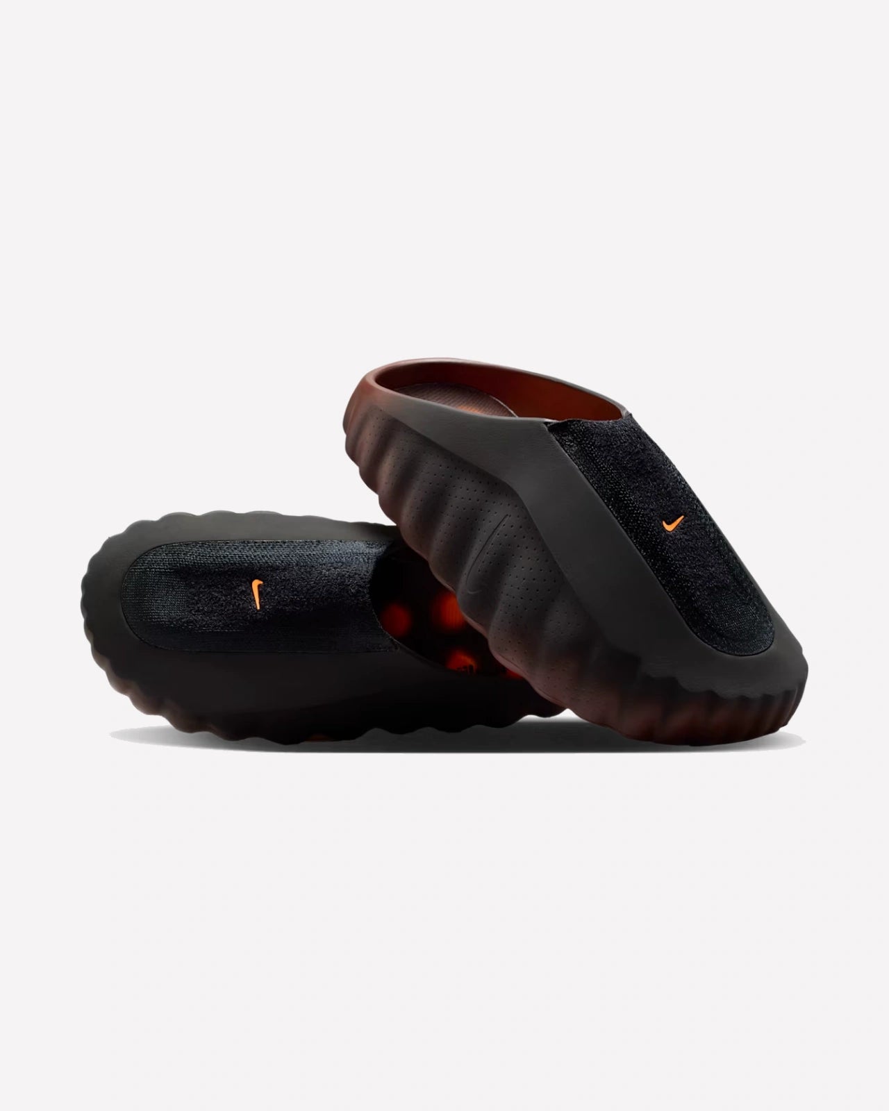 Nike Mind 001 Flyknit Slide Bronze Eclipse Total Orange