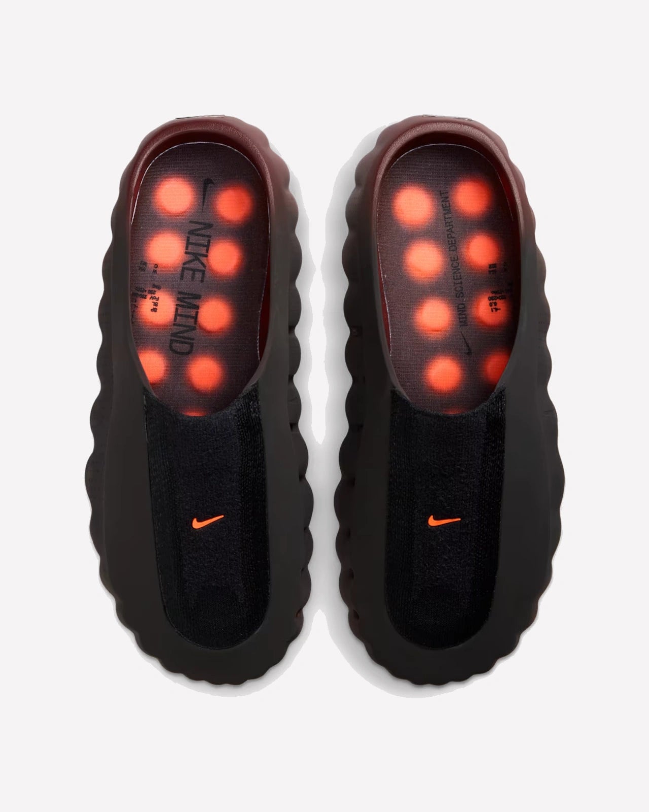 Nike Mind 001 Flyknit Slide Bronze Eclipse Total Orange