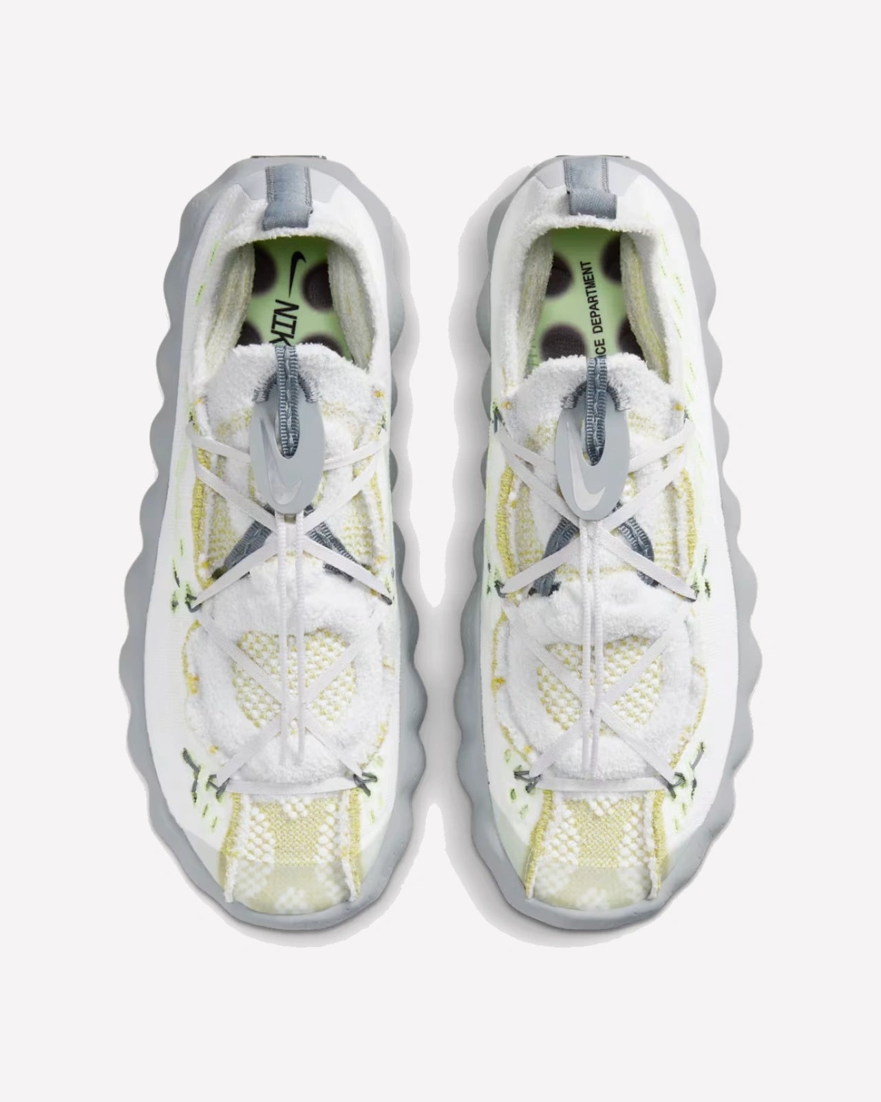 Nike Mind 002 Flyknit White Dark Grey Volt