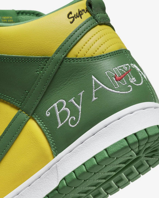 Nike SB Dunk High Supreme By Any Means Brazil