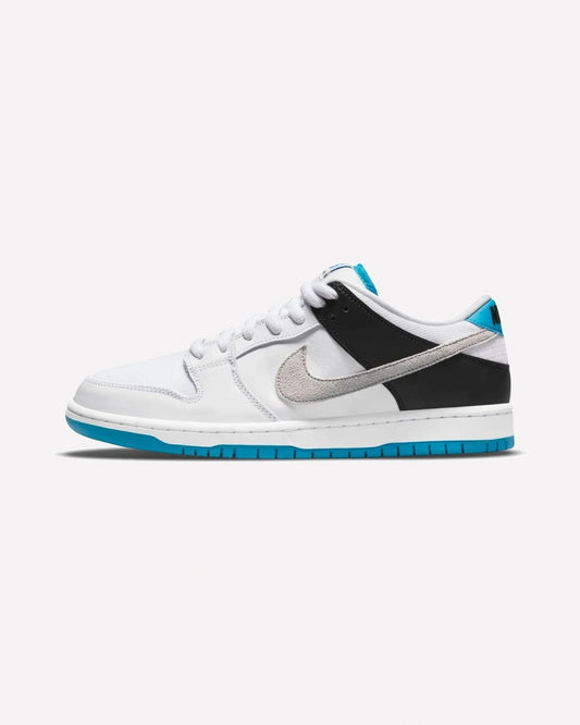 Nike SB Dunk Low Laser Blue — vista lateral