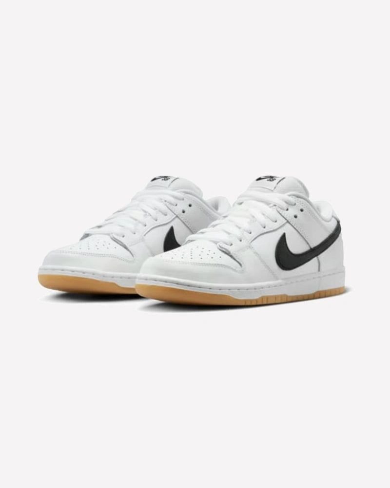 Nike SB Dunk Low Pro White Gum — vista superior