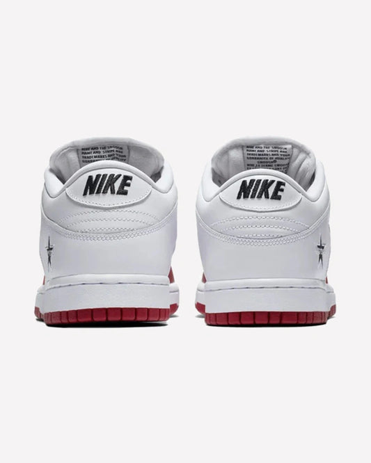 Nike SB Dunk Low Supreme Jewel Swoosh Red