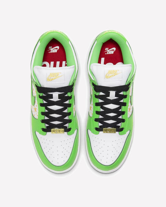 Nike SB Dunk Low Supreme Stars Mean Green