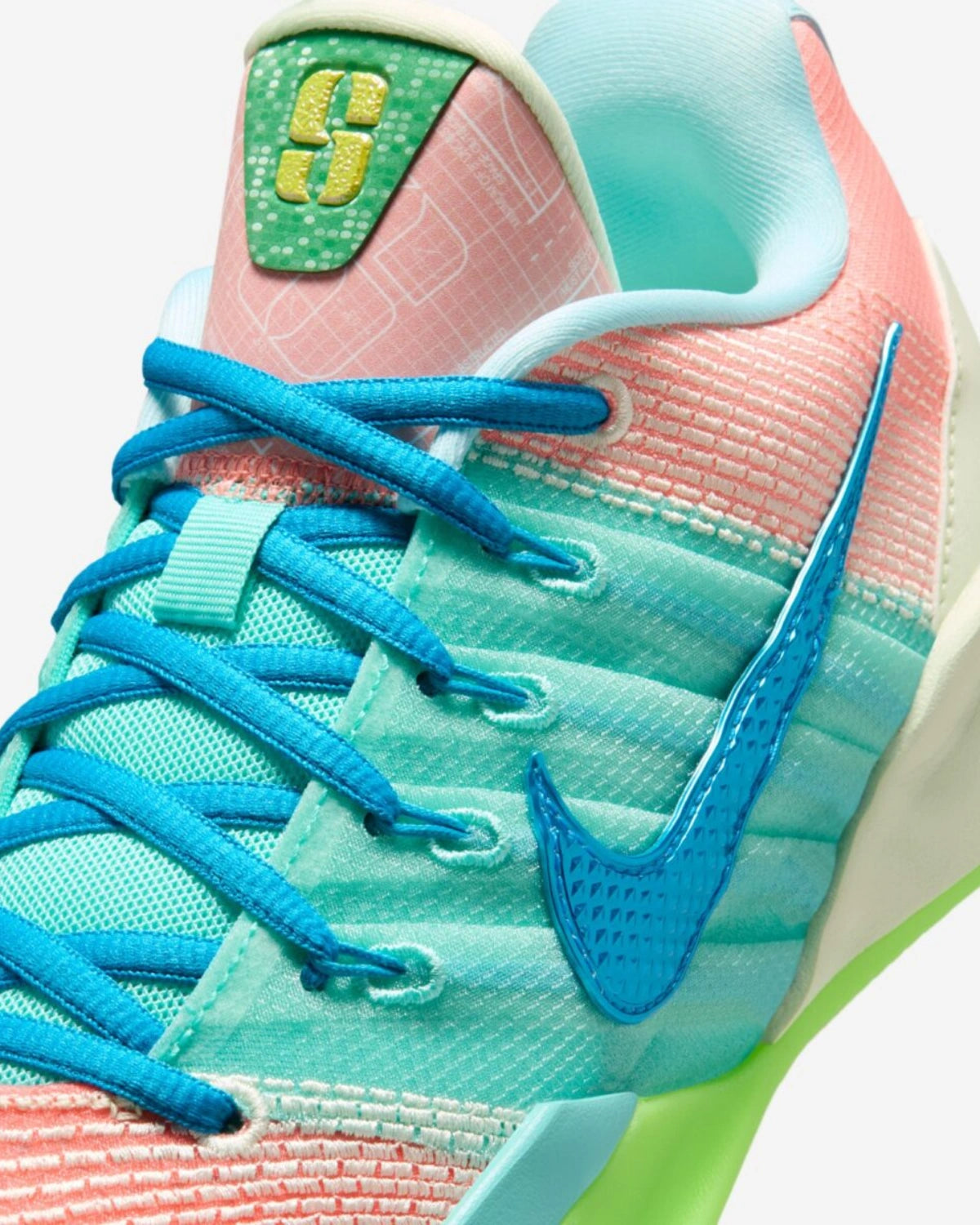 Nike Sabrina 3 What The — detalle del upper