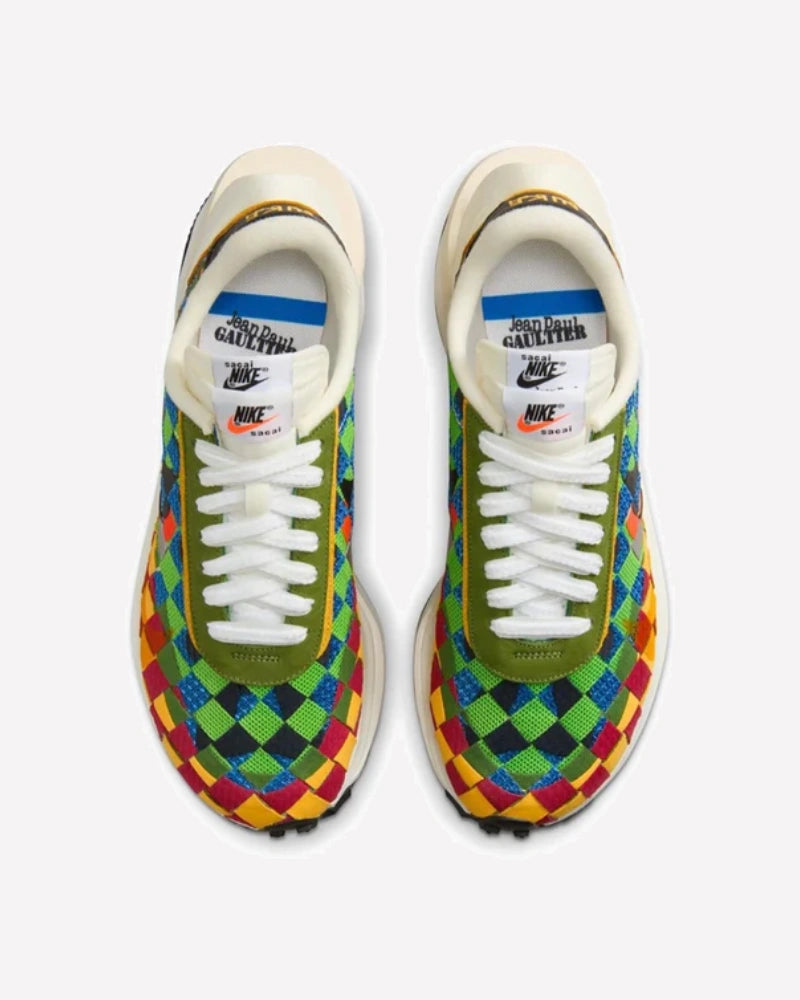 Nike VaporWaffle Woven sacai Jean Paul Gaultier Green Gusto