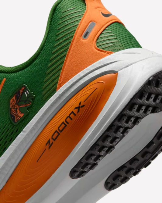 Nike Vomero 18 Florida A&M — vista del par
