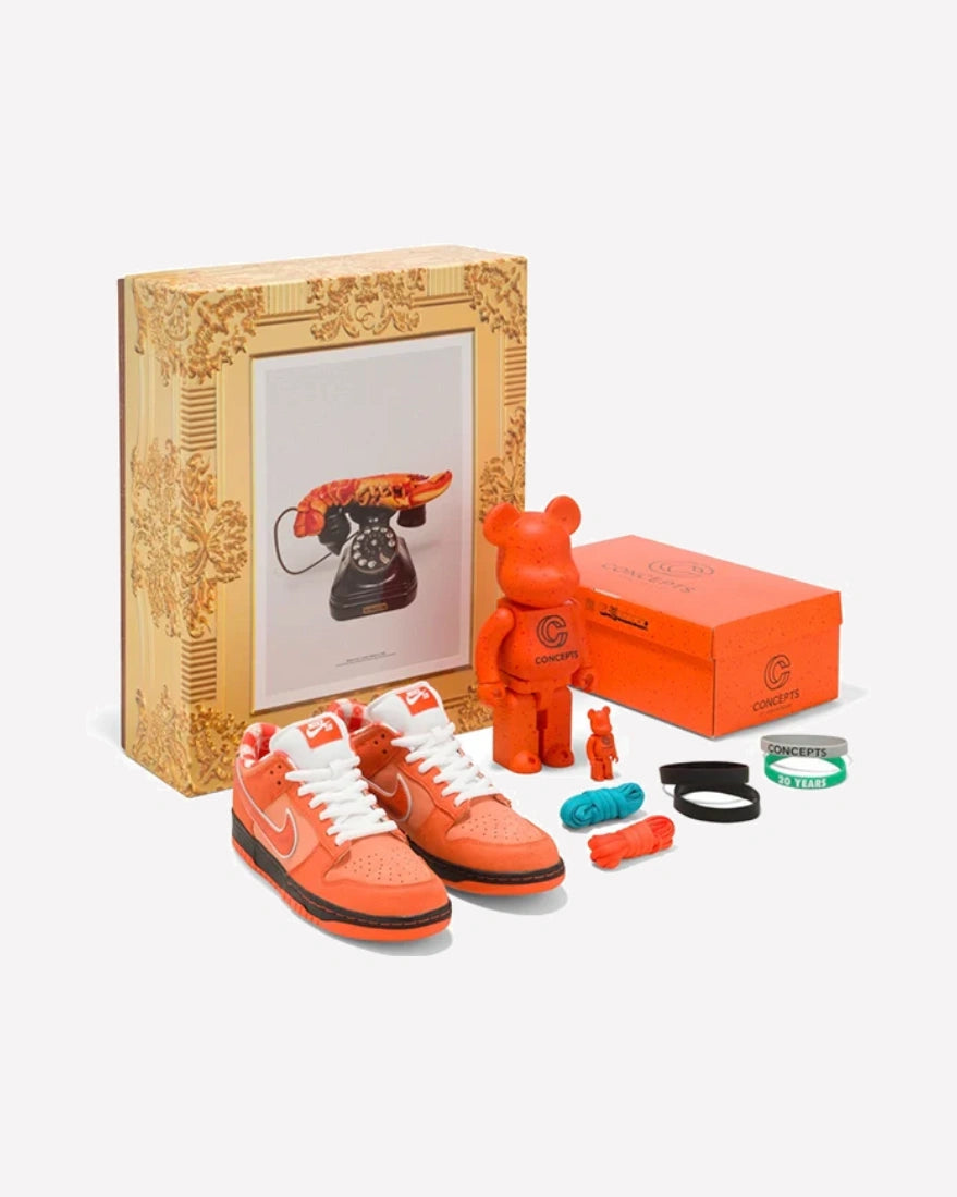 Nike SB Dunk Low Concepts Orange Lobster (Special Box)