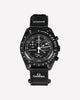 Swatch x Omega Bioceramic Moonswatch Mission To Moonphase Snoopy Black