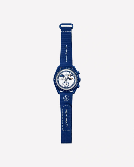 Swatch x Omega Bioceramic Moonswatch Mission To Earthphase Moonshine Snoopy Gold „Popcorn“.