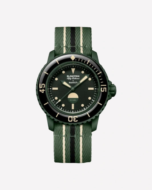 Blancpain x Swatch Scuba Fifty Fathoms Green Abyss