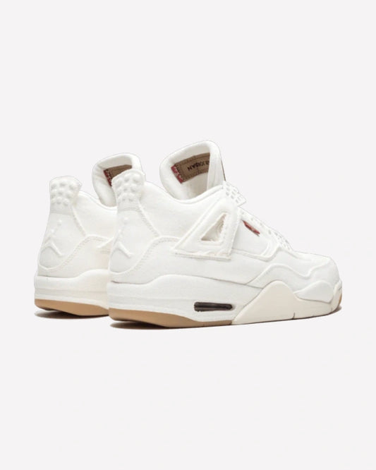 Air Jordan 4 Retro Levi's White