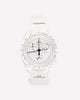 Swatch x Omega Bioceramic Moonswatch Mission To Moonphase Snoopy White