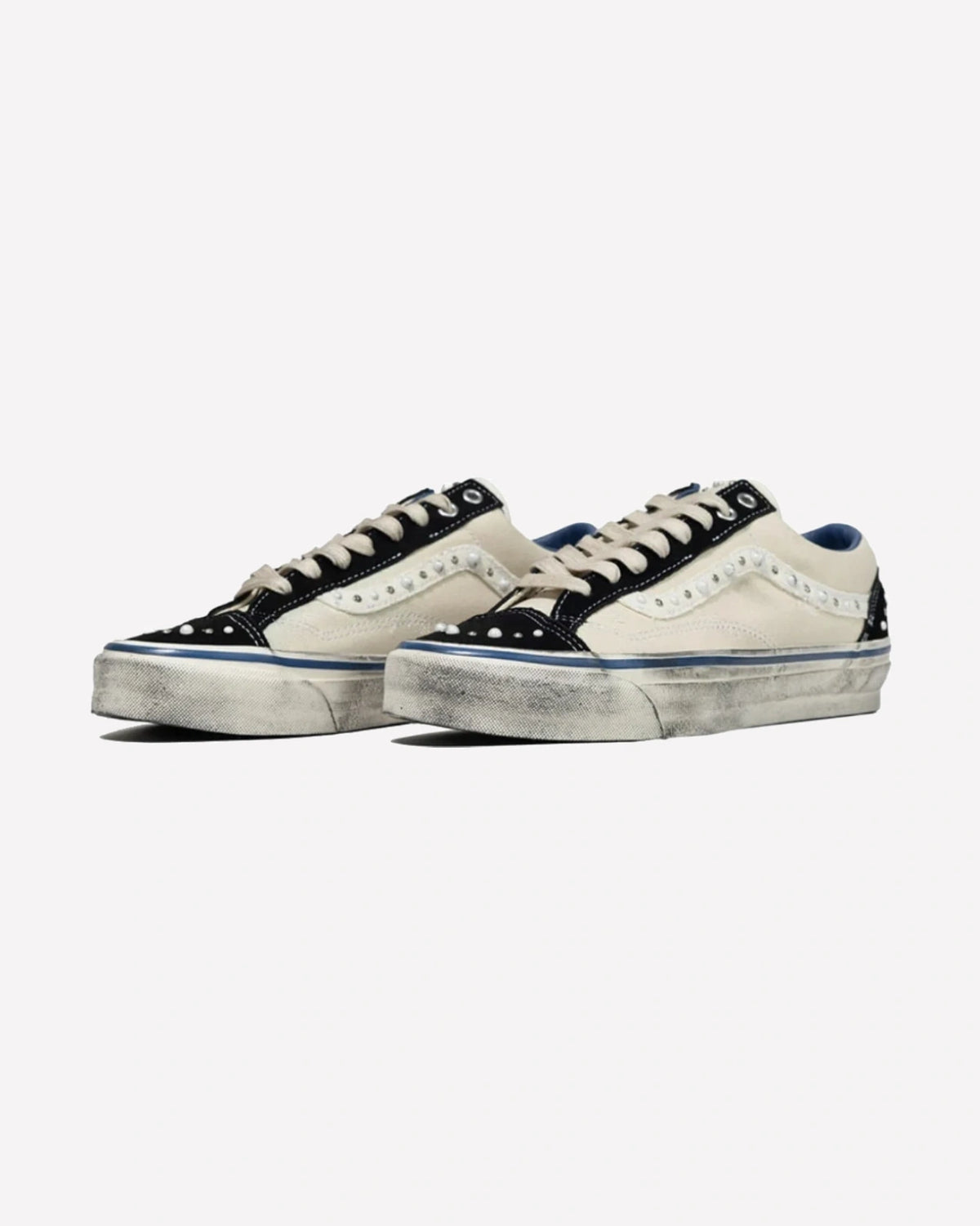 Vans Old Skool 36 Pearlized Pack Marshmallow White — vista superior