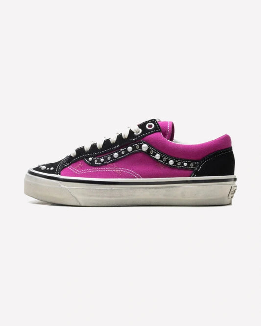 Vans OTW Old Skool 36 Pearlized Pack Pink Black — vista lateral
