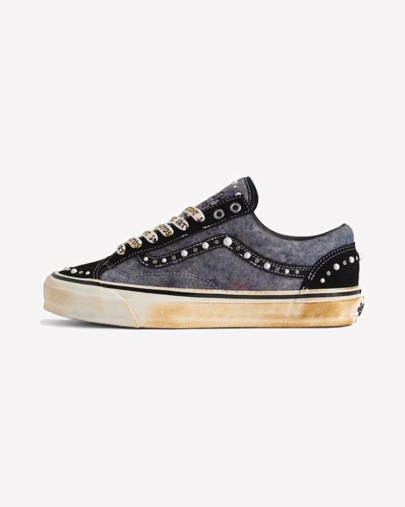 Vans OTW Old Skool Reissue 36 Satoshi Nakamoto Pearlized Speckled Moving Blanket Grey