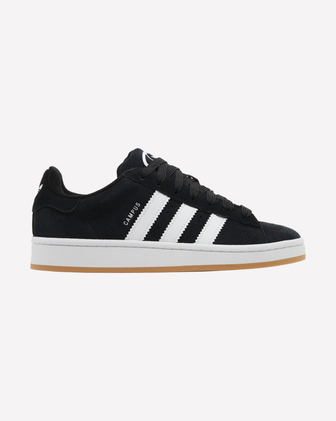adidas Campus 00s Black White Gum — vista superior