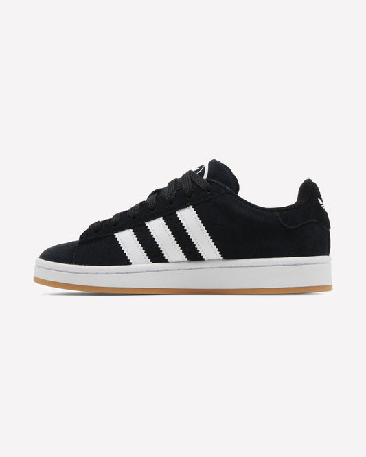 adidas Campus 00s Black White Gum — vista lateral
