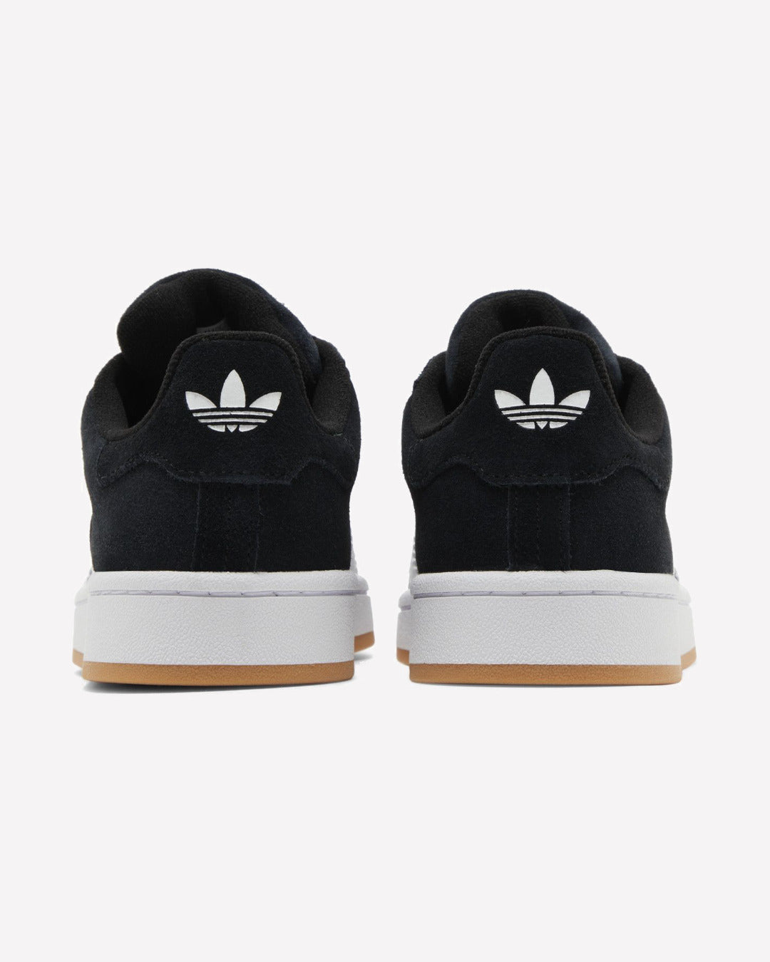 adidas Campus 00s Black White Gum — detalle del logo