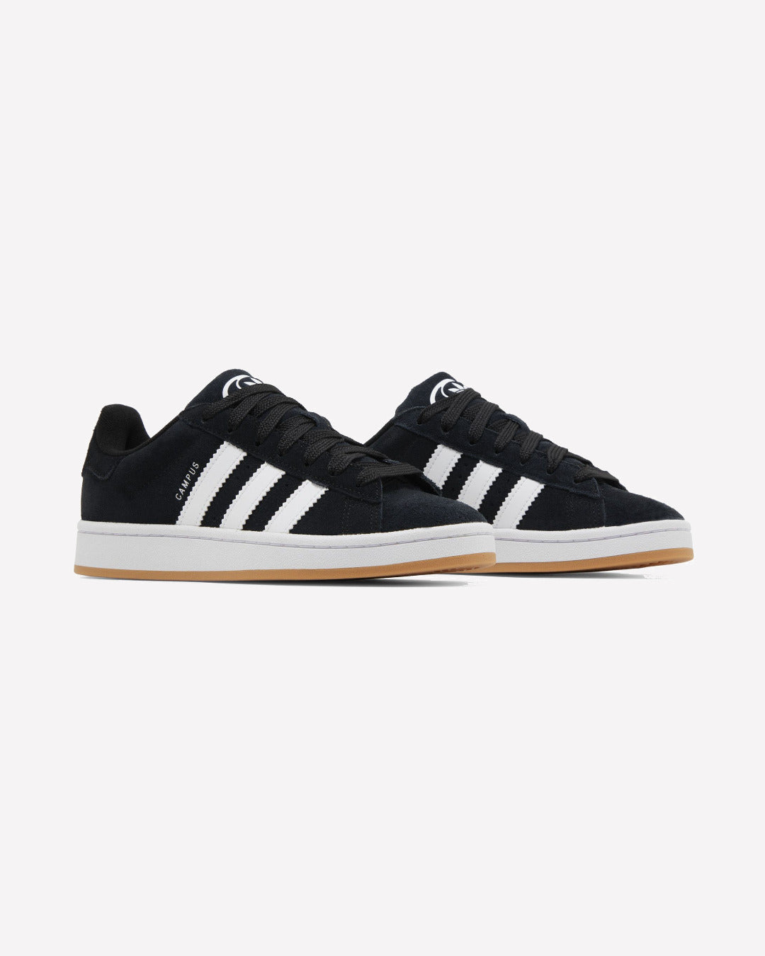adidas Campus 00s Black White Gum — vista de la suela