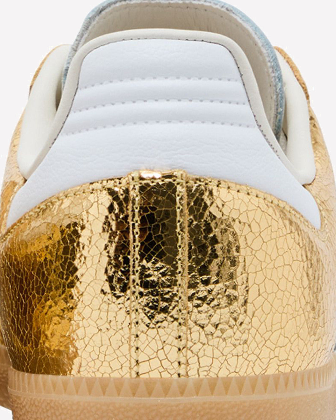 adidas Samba OG Gold Metallic Cracked Leather