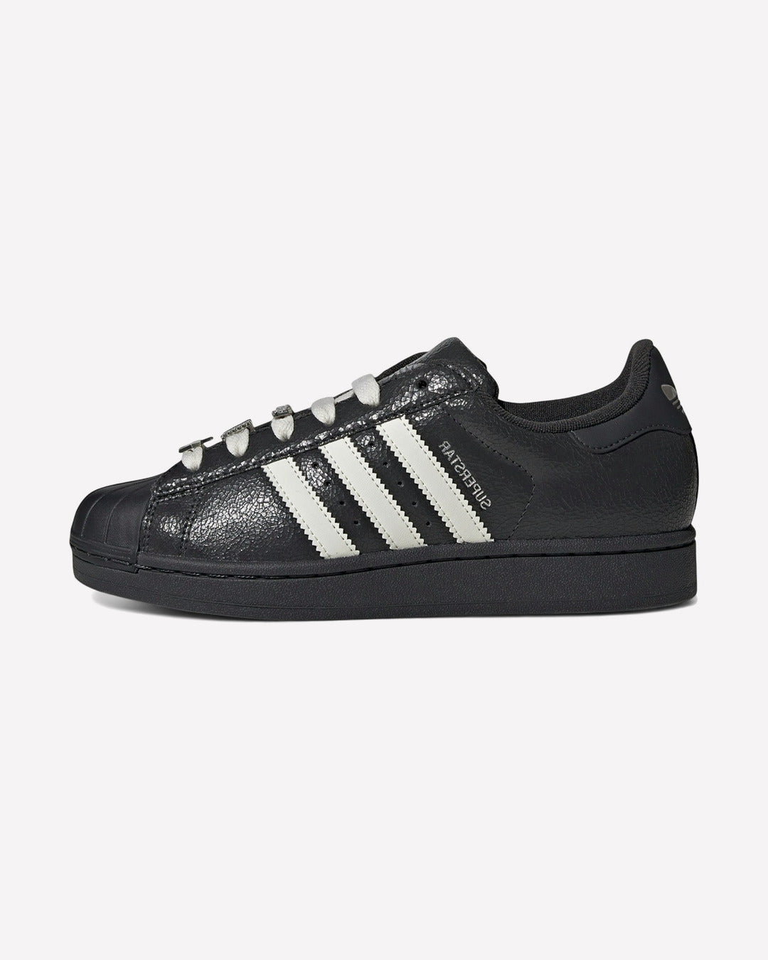 adidas Superstar II Carbon Off White Silver Metallic