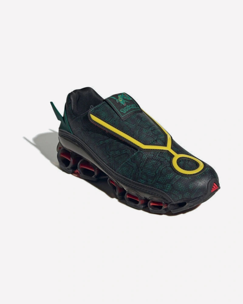 adidas F50 Tunit Megaride Pokémon Rayquaza — vista del talón